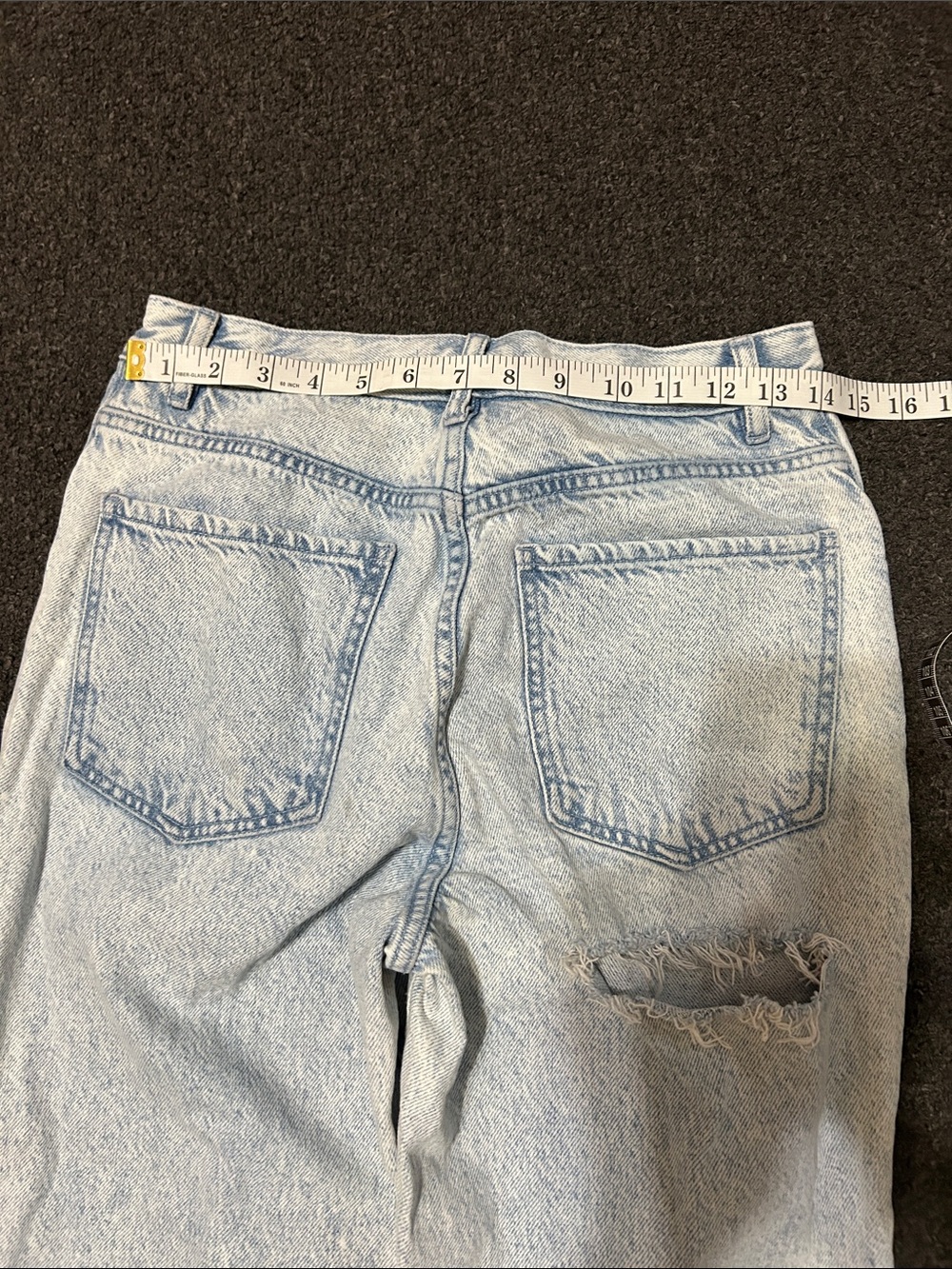 PacSun Light Blue Distressed Denim Jeans